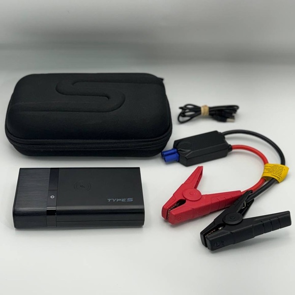 TypeS Portable Power bank Jump starter w/ wireless charging AC56794-60 - Picture 1 of 10